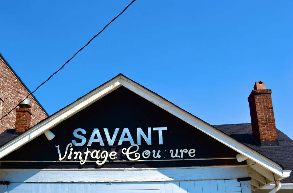 Elliott’s Eye (On Fashion): Local Lovin’ – Savant Vintage Couture