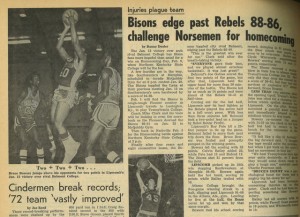 1972: The year the Rebels’ streak ended