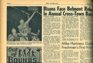 Fall 1967: That one time the Bisons went into Belmont way too confident