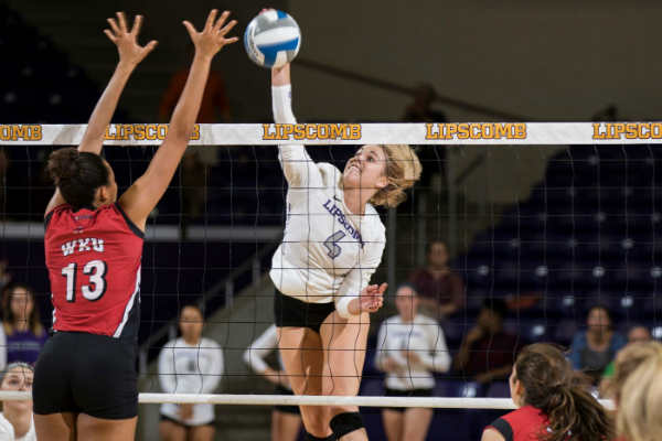 Lipscomb volleyball falls 3-0 against Western Kentucky