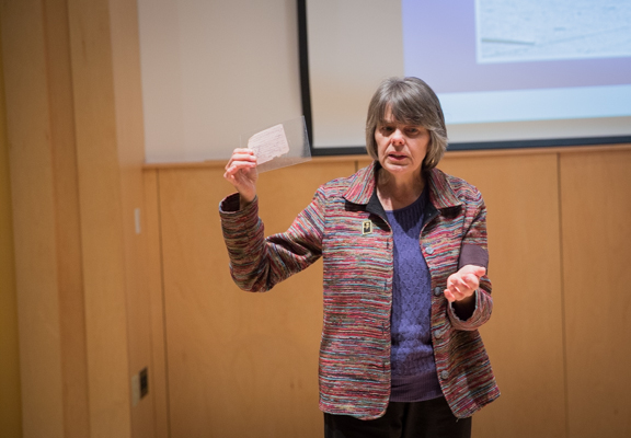 Mary Beth Tinker shares message of truth and inspiration with students