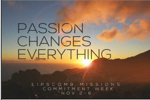 Several students commit to Lipscomb mission trips