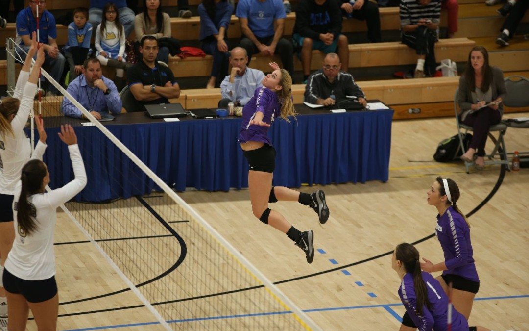 Volleyball season ends with 3-0 loss to UCLA