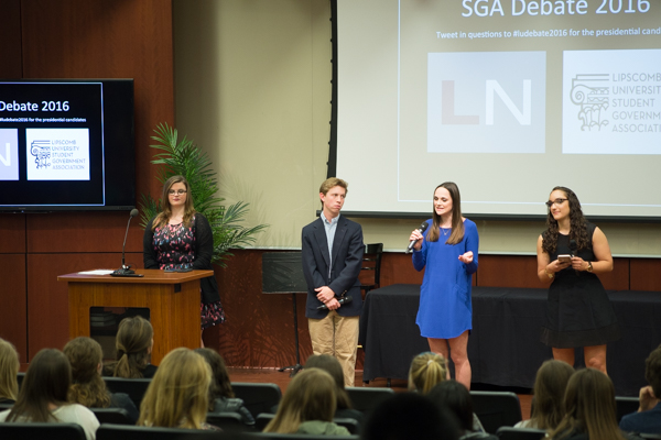 Student life, food services discussed at SGA Debate