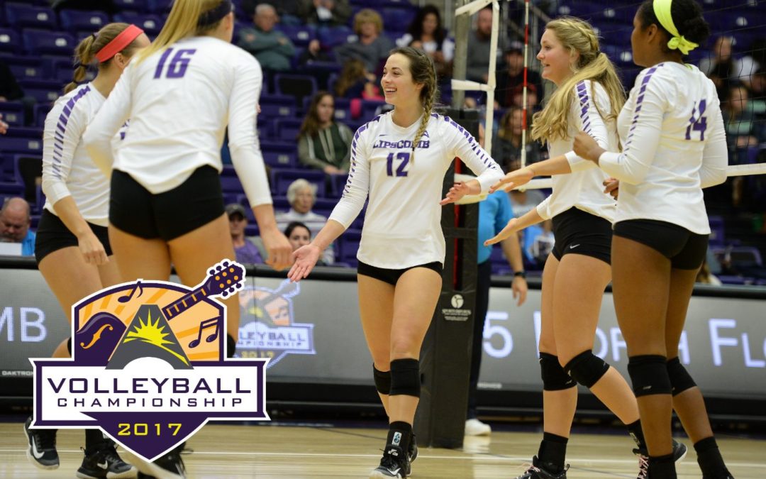 Lady Bisons volleyball takes first game of ASUN championship