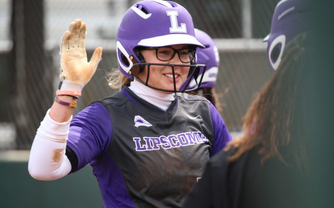 Lady Bisons Softball handily defeats Belmont in five innings this week