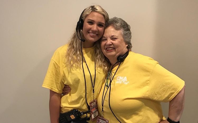 Lipscomb student gets behind-the-scenes look at CMA music Festival