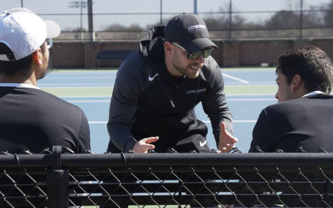Men’s tennis comes back from Clarksville with first win of season
