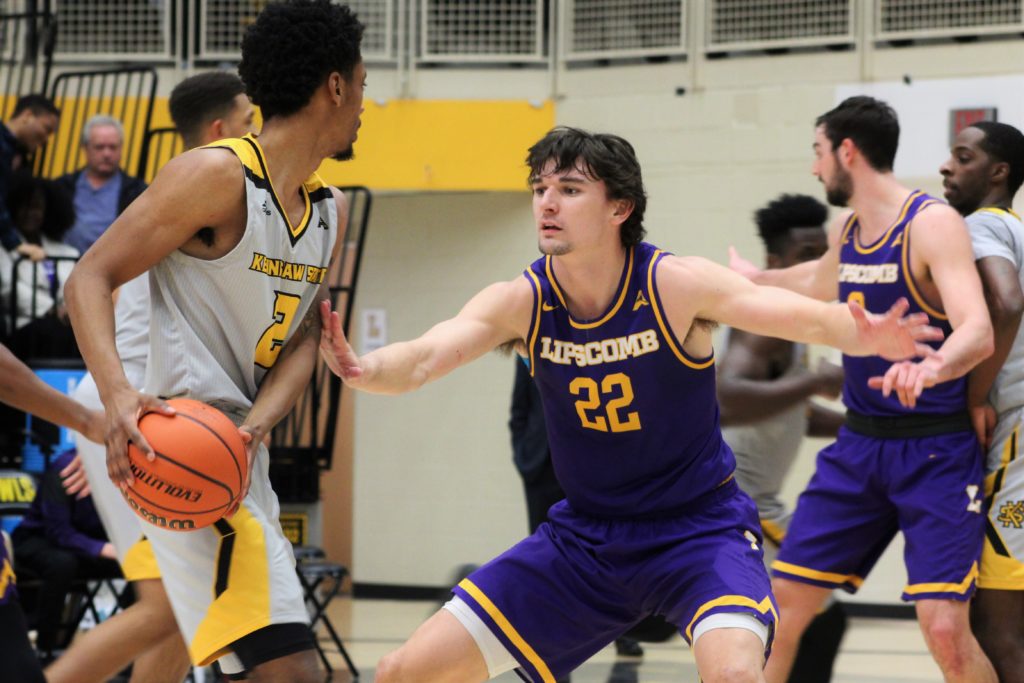 men's basketball recovers from slow start to beat Kennesaw