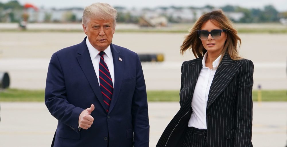 President Trump and First Lady Melania Test Positive for COVID-19