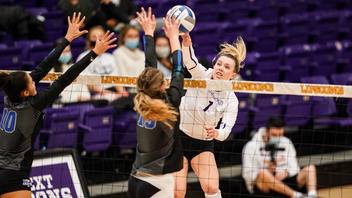 Lady Bisons volleyball returns to Allen Arena with 31 victory over