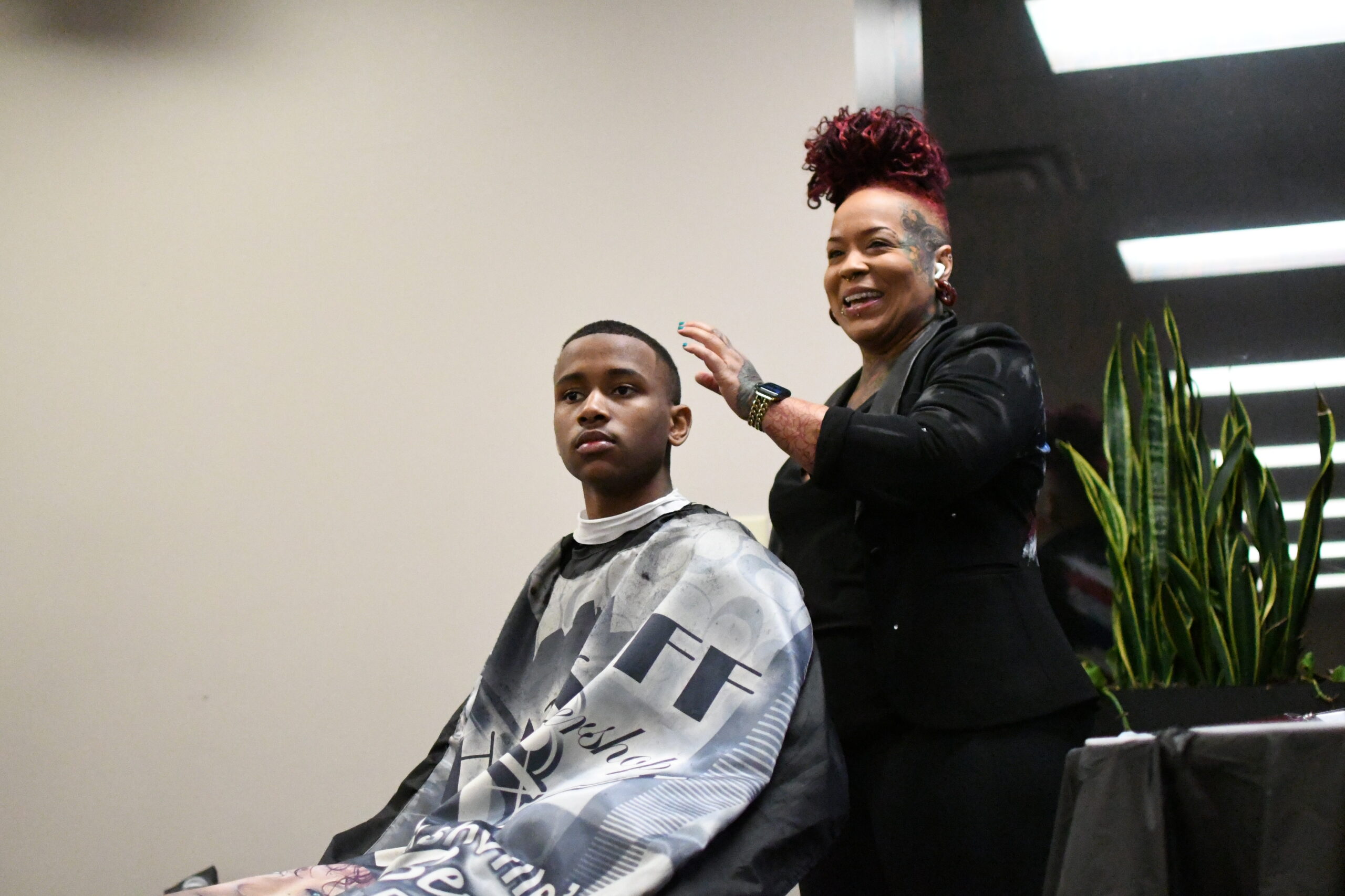 Black Student Union’s inaugural Black Hair Expo shows live